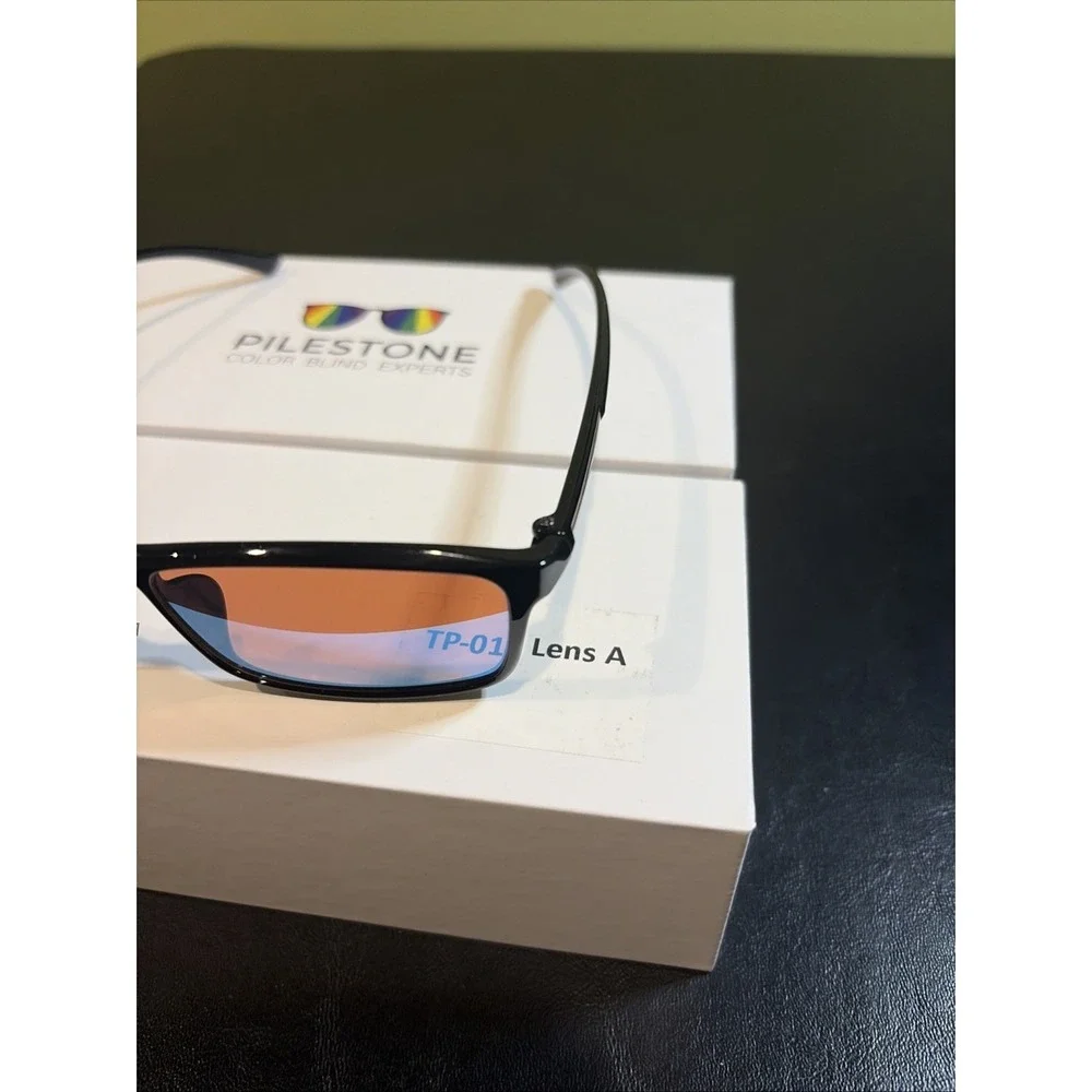 Pilestone Color Blind Glasses TP-012 Lens A Universal Lens. Non-Prescription NEW